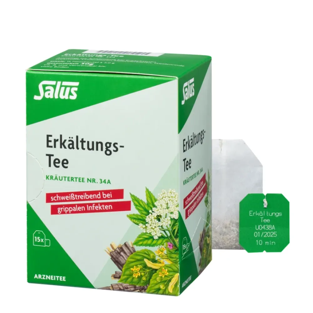 Erkältungs-Tee Nr. 34a 15 Filterbeutel, 30g Salus