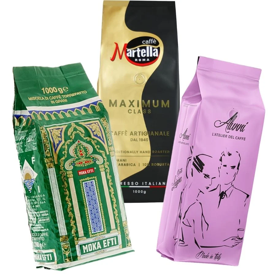 Espressokaffee Probierset Tre Stelle Espresso International 2