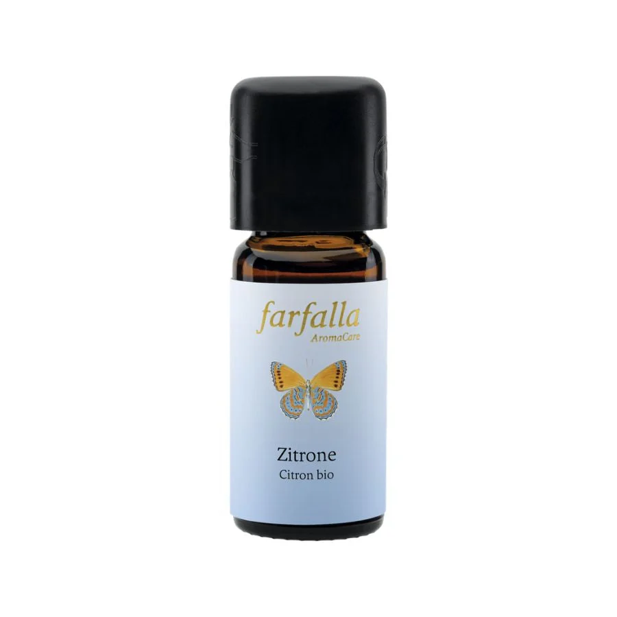 Farfalla Sei erfrischt, Zitrone bio, ätherisches Öl 10ml