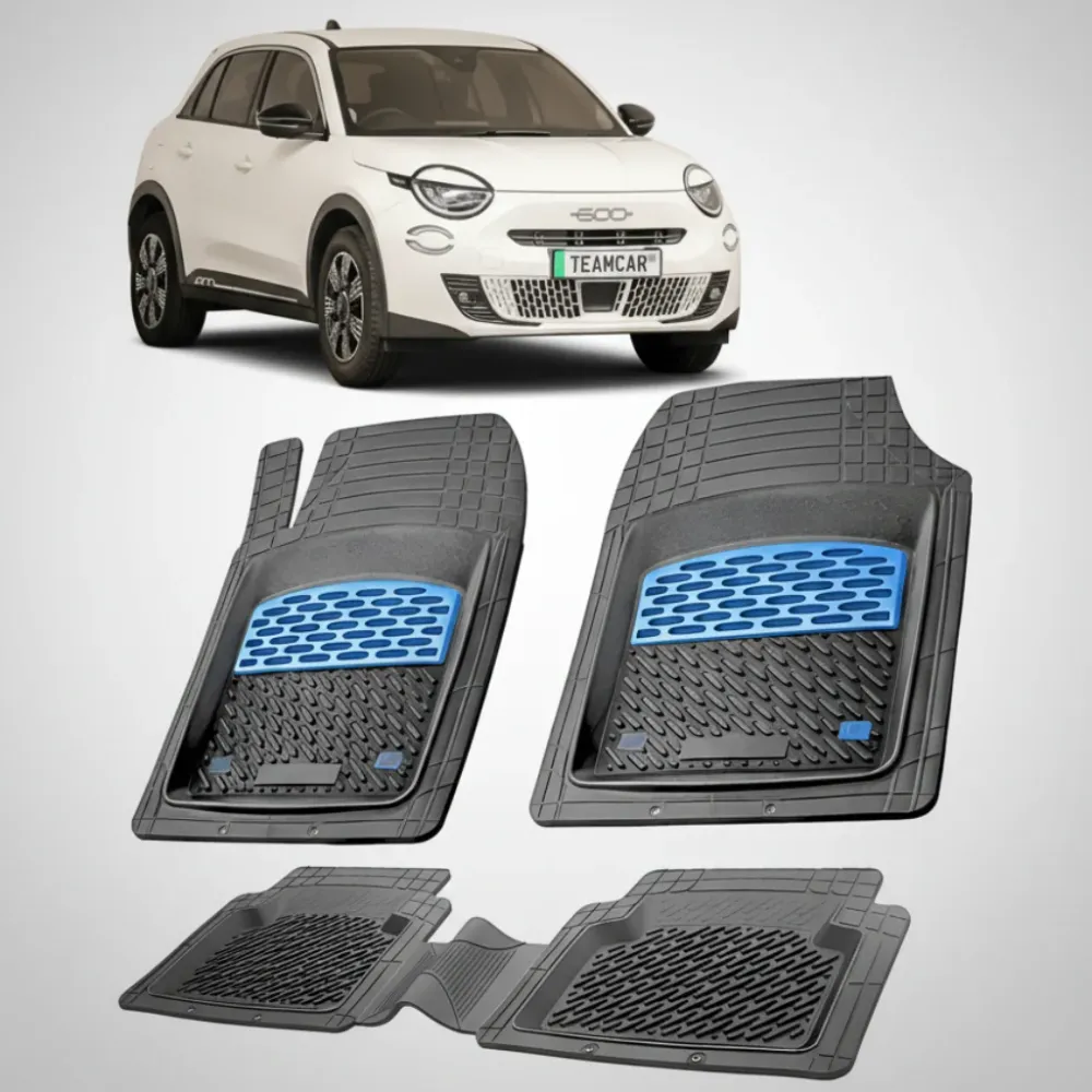 Fiat 600e Fußmatten, passend für 2023–2026 | Blau