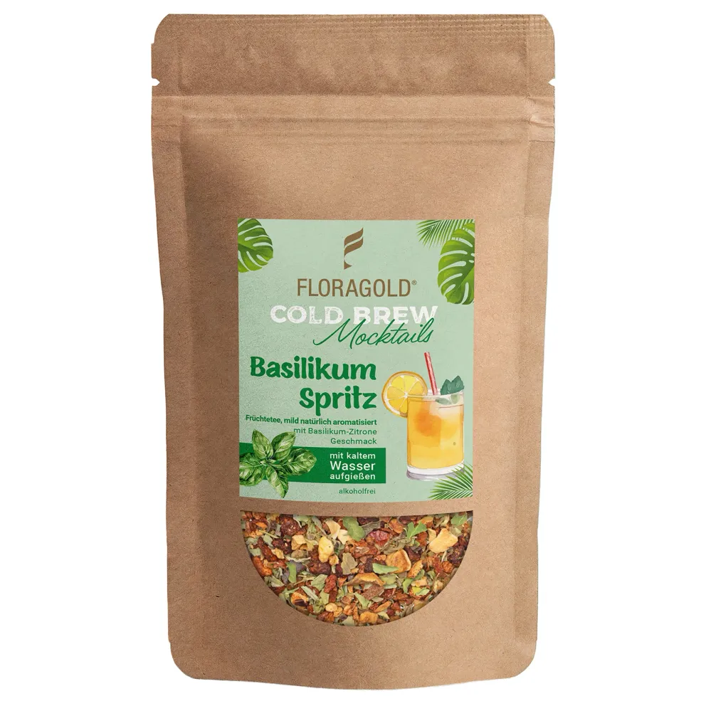 Floragold Cold Brew Basilikum Spritz