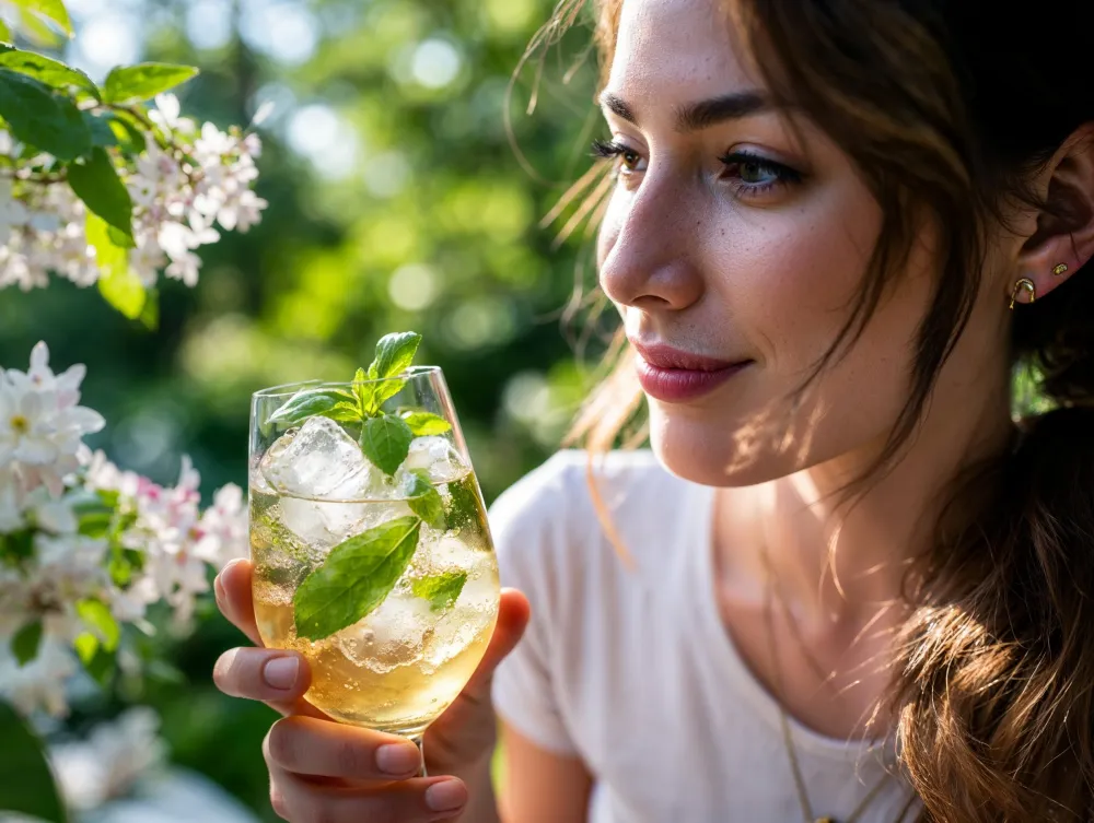 Floragold Cold Brew Basilikum Spritz