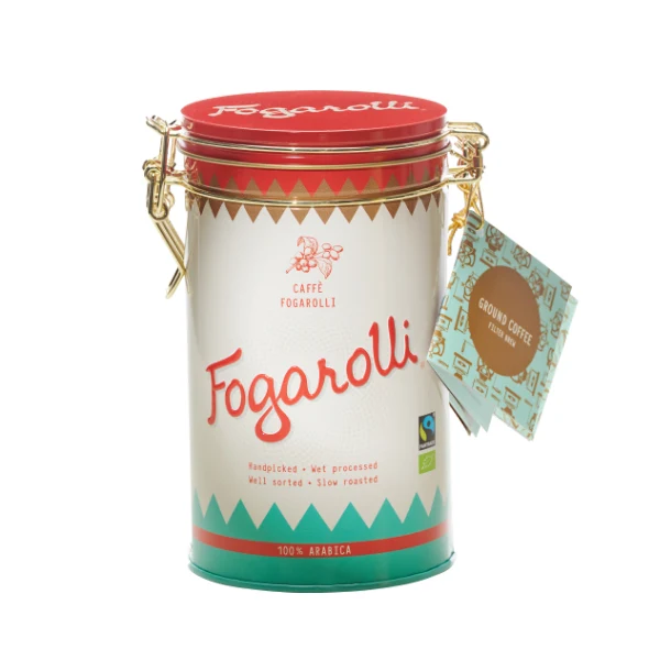 FOGAROLLI Kaffee der Dose, 250g, Gemahlener Kaffee