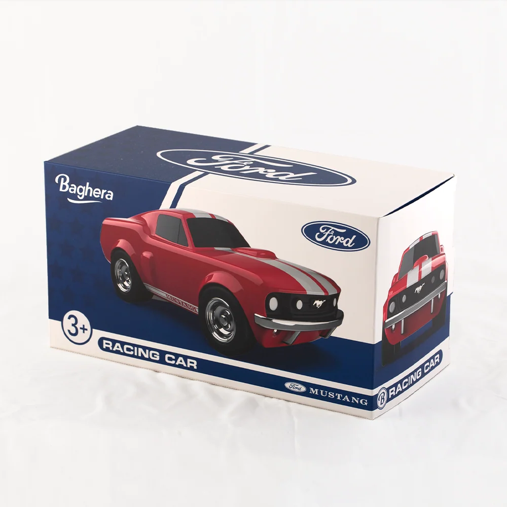 Ford Mustang Racing Car rot