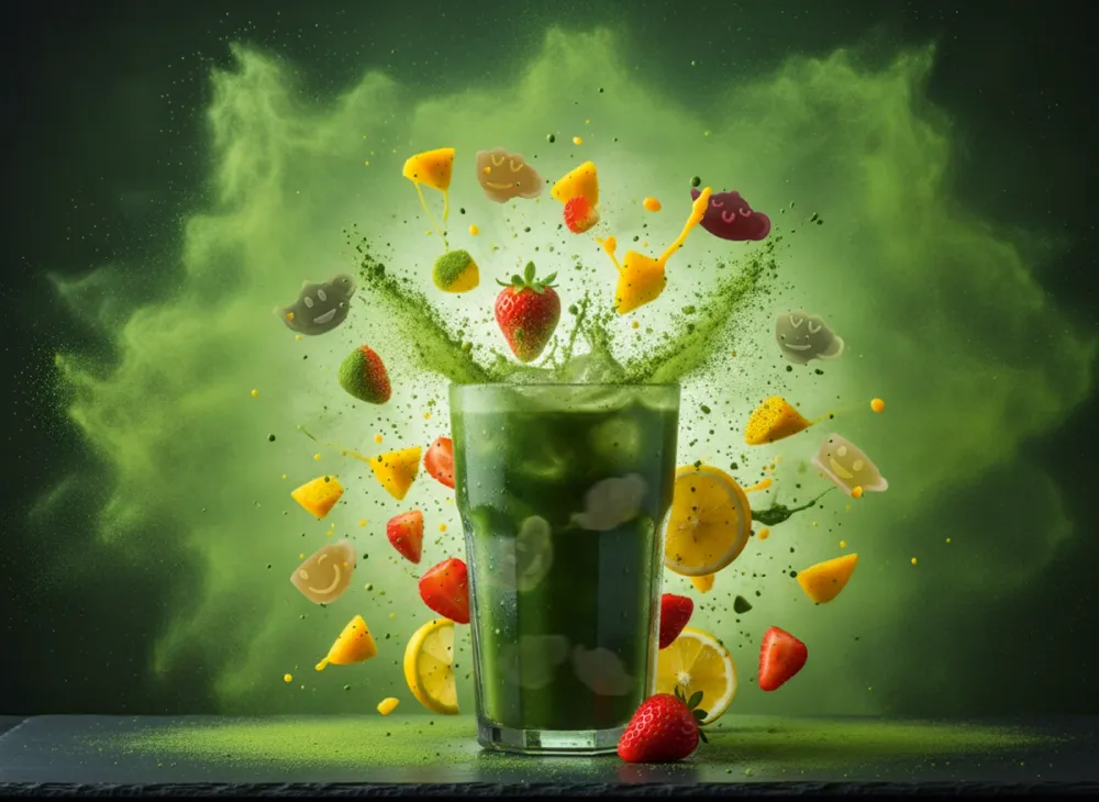 Fruchtgummis Matcha-Latte 125g