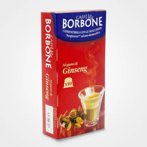 Ginsengkaffee Nespresso-kompatible Kapseln * 10 Kapseln