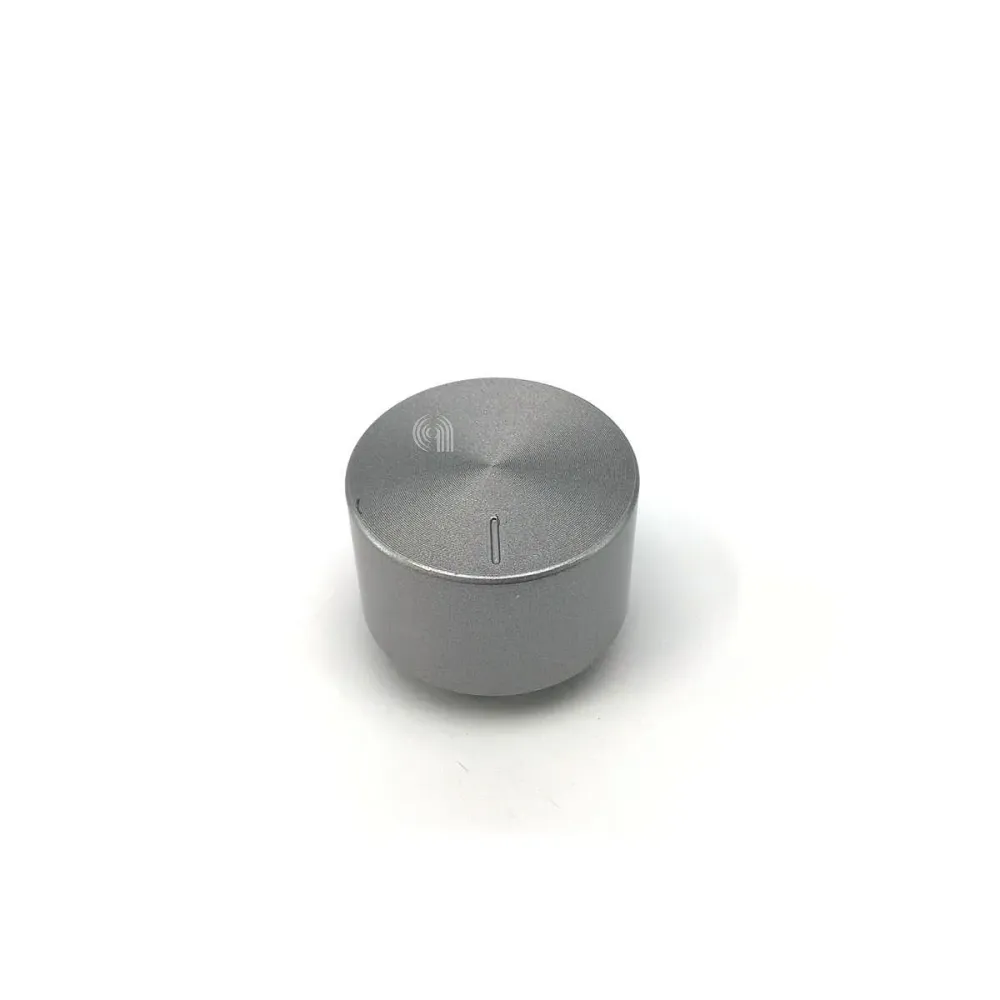 grauer Zeigefingerdrehknopf für Electrolux-Waschmaschine, Code 140194061085