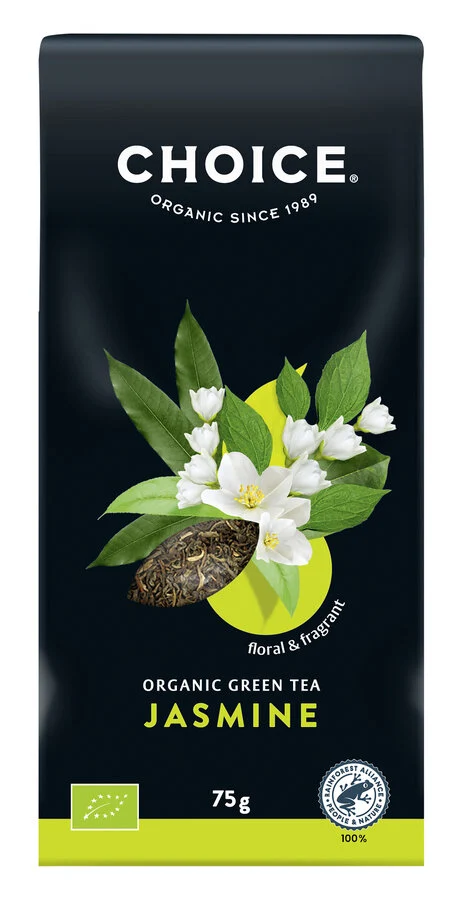 Jasmin Bio Grüntee Bio lose 75g Choice