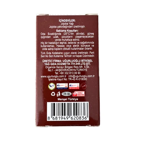Jojoba Yağı (Jojobaöl) 10 ml