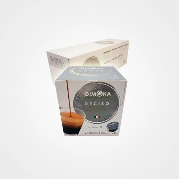 Kaffeekapseln kompatibel Dolce Gusto Espresso Deciso 16 Kapseln