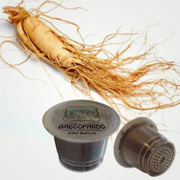 Kaffeekapseln Nespresso * -kompatible Ginseng 10 Kapseln