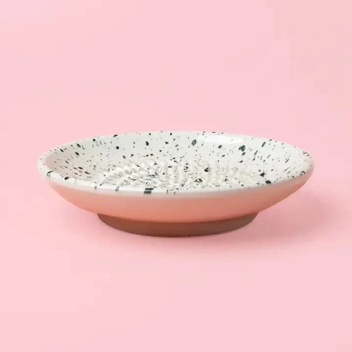 Kleine Keramikreibeplatte "Granit"