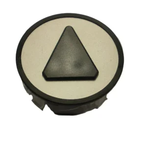 Kone Druckknopf nach oben, grau, taktil, KSS LOP KM801055G091