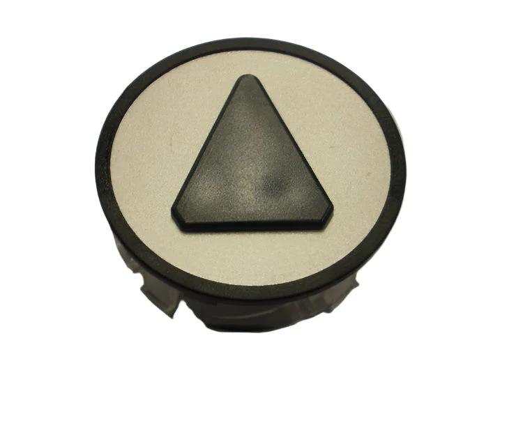 Kone Druckknopf nach oben, grau, taktil, KSS LOP KM801055G091
