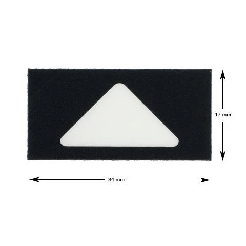 Kone Novel Relief-Taster Pfeil Schwarz KM436829H52