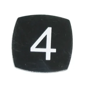 Kone-M Tastenfeld 4 Schwarz MMS KM352552H04