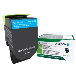 LEXMARK Toner-Modul return cyan 71B20C0 CS31/41/51x 2300 Seiten