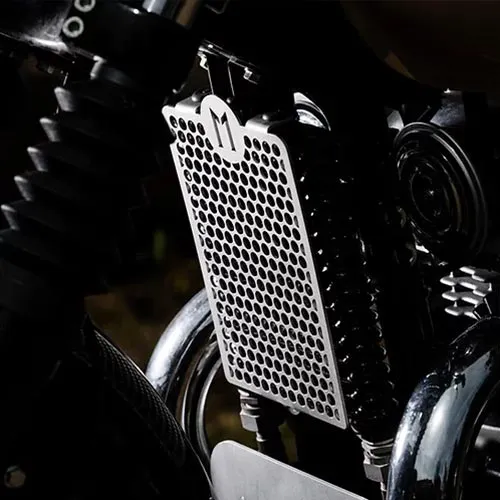 Ölkühlergrill für Royal Enfield 650 | Der Motograf