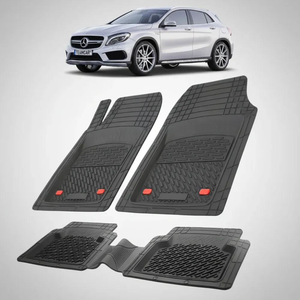 Mercedes-Benz GLA Kompatible Fußmatten X156 2013-2019 | Schwarz