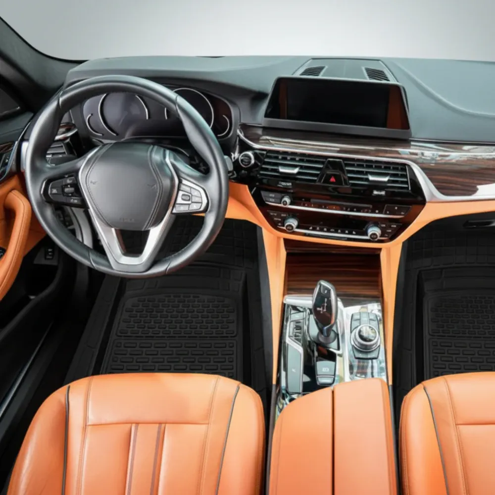 Mercedes-Benz GLA Kompatible Fußmatten X156 2013-2019 | Schwarz