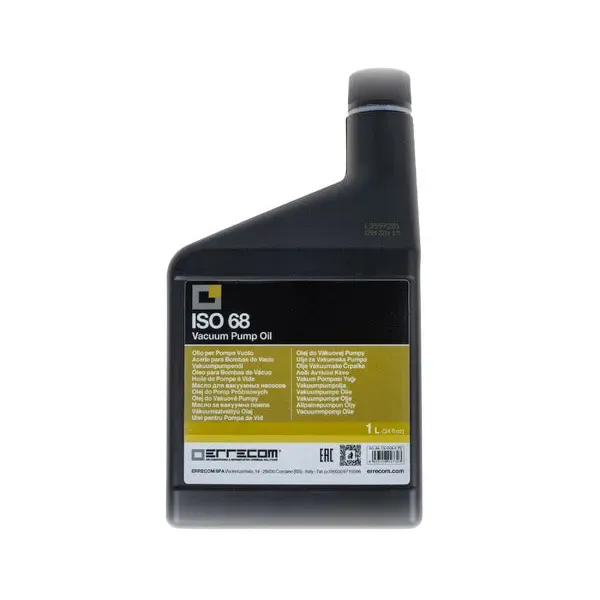 Mineralisches Vakuumpumpenöl ISO 68 1L errecom OL1008.K.P2
