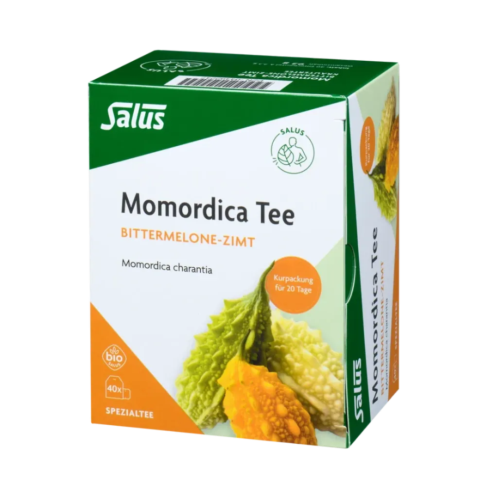 Momordica mit Zimt Tee Bio 40 Filterbeutel Salus