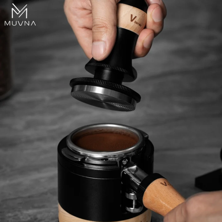 MUVNA 58mm Holz-/Stahlstampfer V-Serie