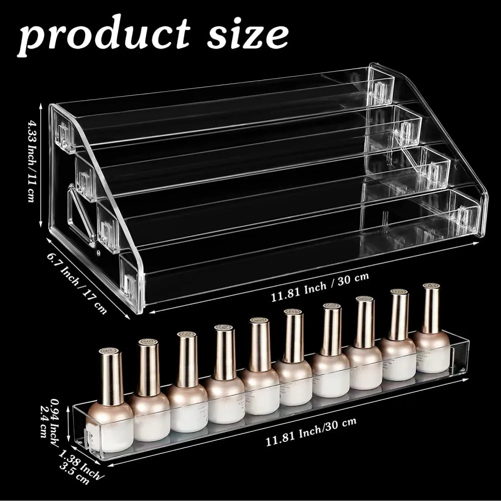 Nagellack Aufbewahrung Acryl Display Rack ätherische Öle