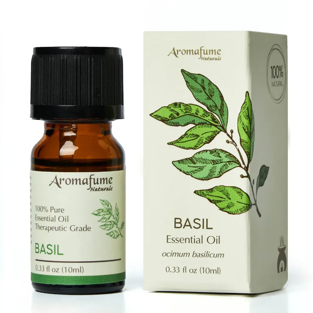 Natürliches Basilikum-Ätherisches Öl