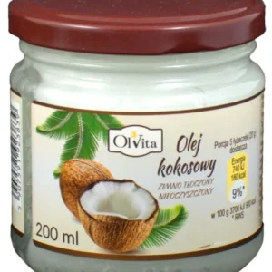 Olvita Kaltgepresstes Kokosnussöl 200Ml