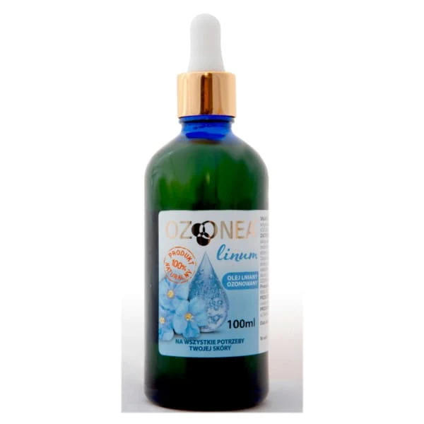 Ozonea Linum 100 ml Leinöl mit Pipette
