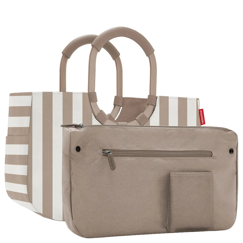 reisenthel loopshopper M / Shopper 40 cm (summerstripes coffee)