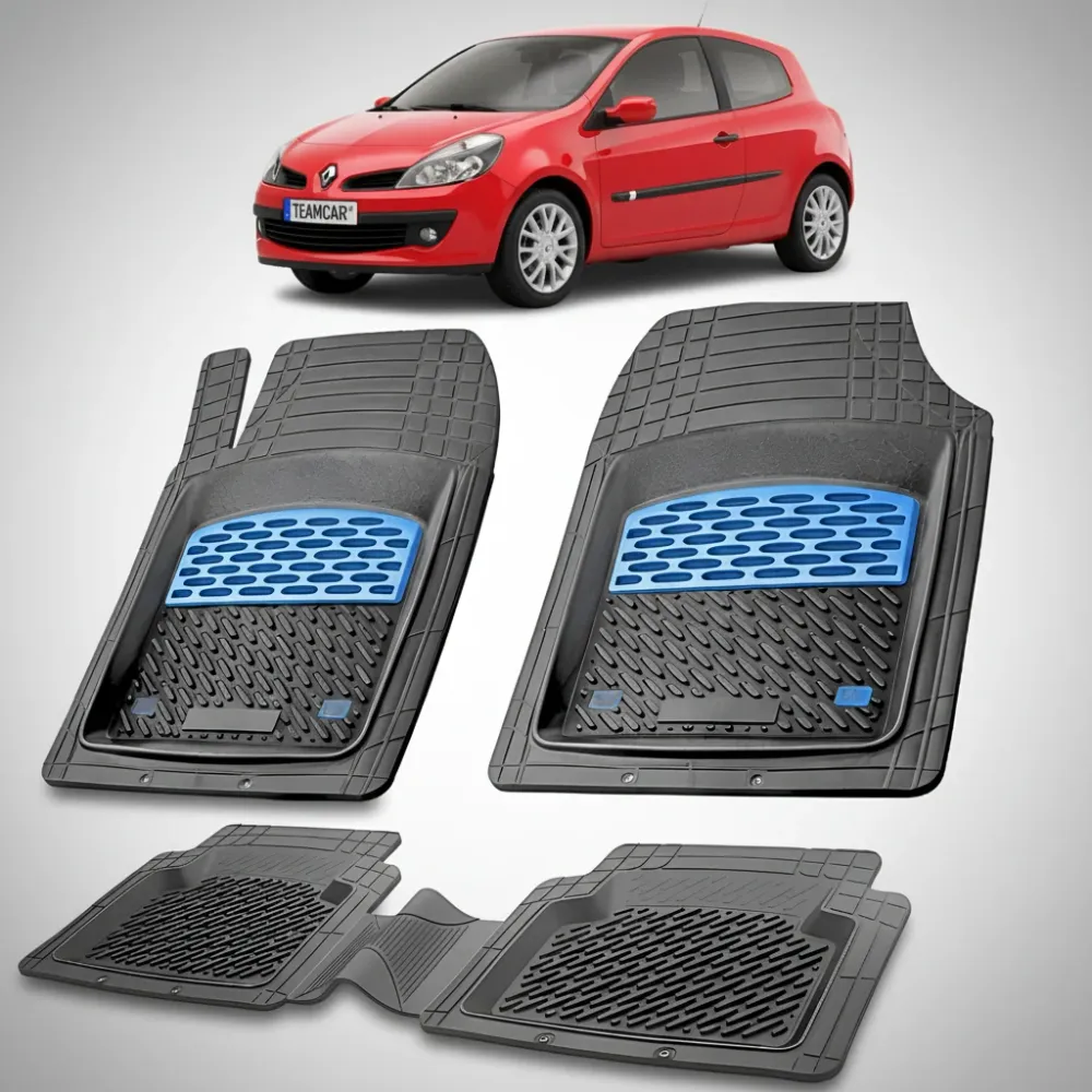Renault Clio III Fußmatten 2005-2012 | Blau