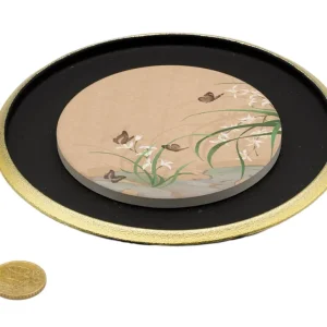 Runder Teetisch für Gongfu-Teezeremonie, Teetablett, Chaban, Nr. 93506