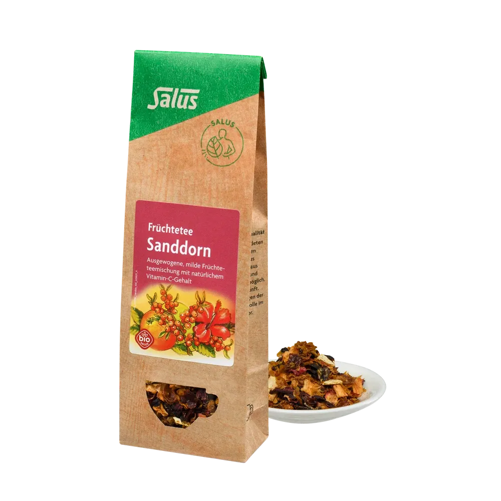 Sanddorn Früchtetee Bio lose 100g Salus