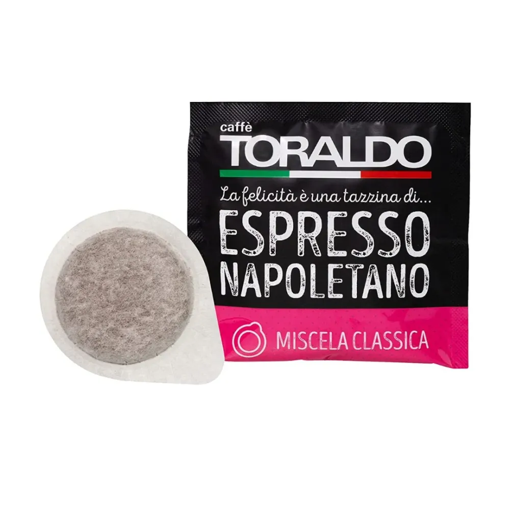 50 Schoten ESE 44mm Caffè Toraldo Klassische Mischung
