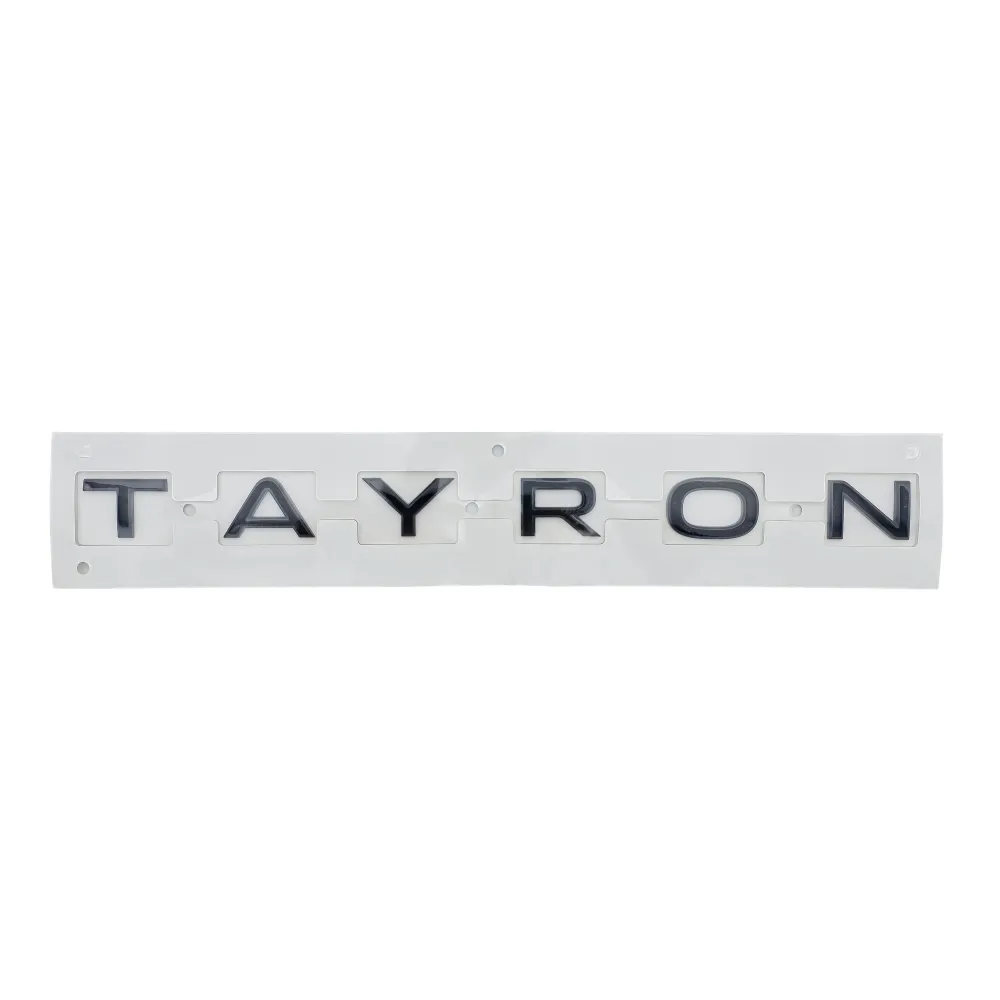 VW Schriftzug Tayron Modellbezeichnung Heck, Schwarz, 57L853687A041