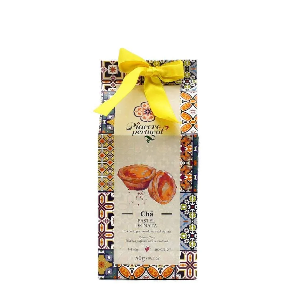Schwarztee mit Pastel de Nata
