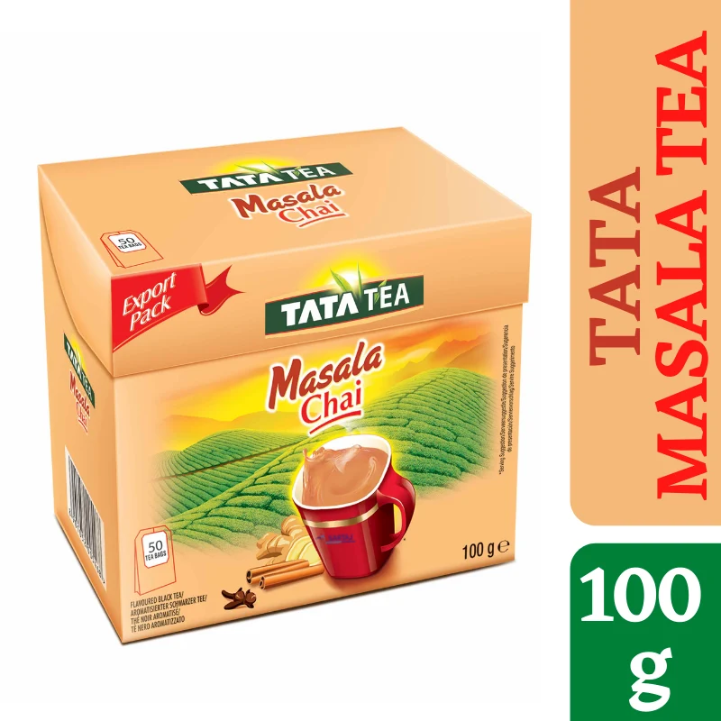 TATA-Tee – Masala-Tee – 50 Teebeutel – 100 g