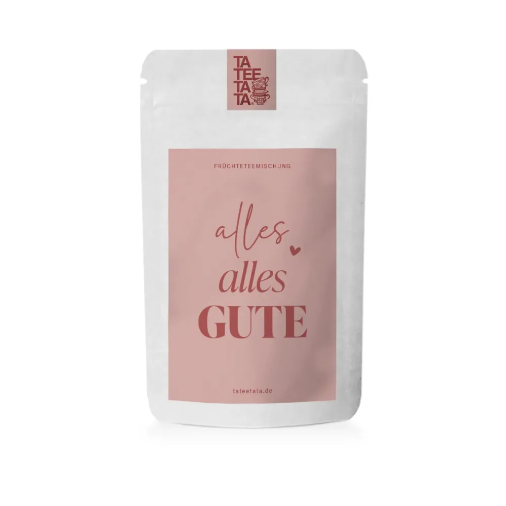 TaTeeTaTa alles alles GUTE Früchteteemischung | Himbeerblüten Geschmack 15g