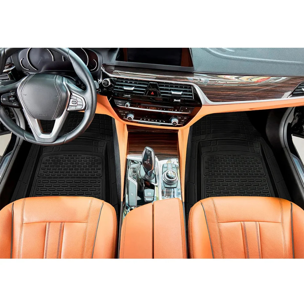 TeamCar® Automatten, passend für BMW X3 G01 (ab 2017), Schwarz, strapazierfähiges Material
