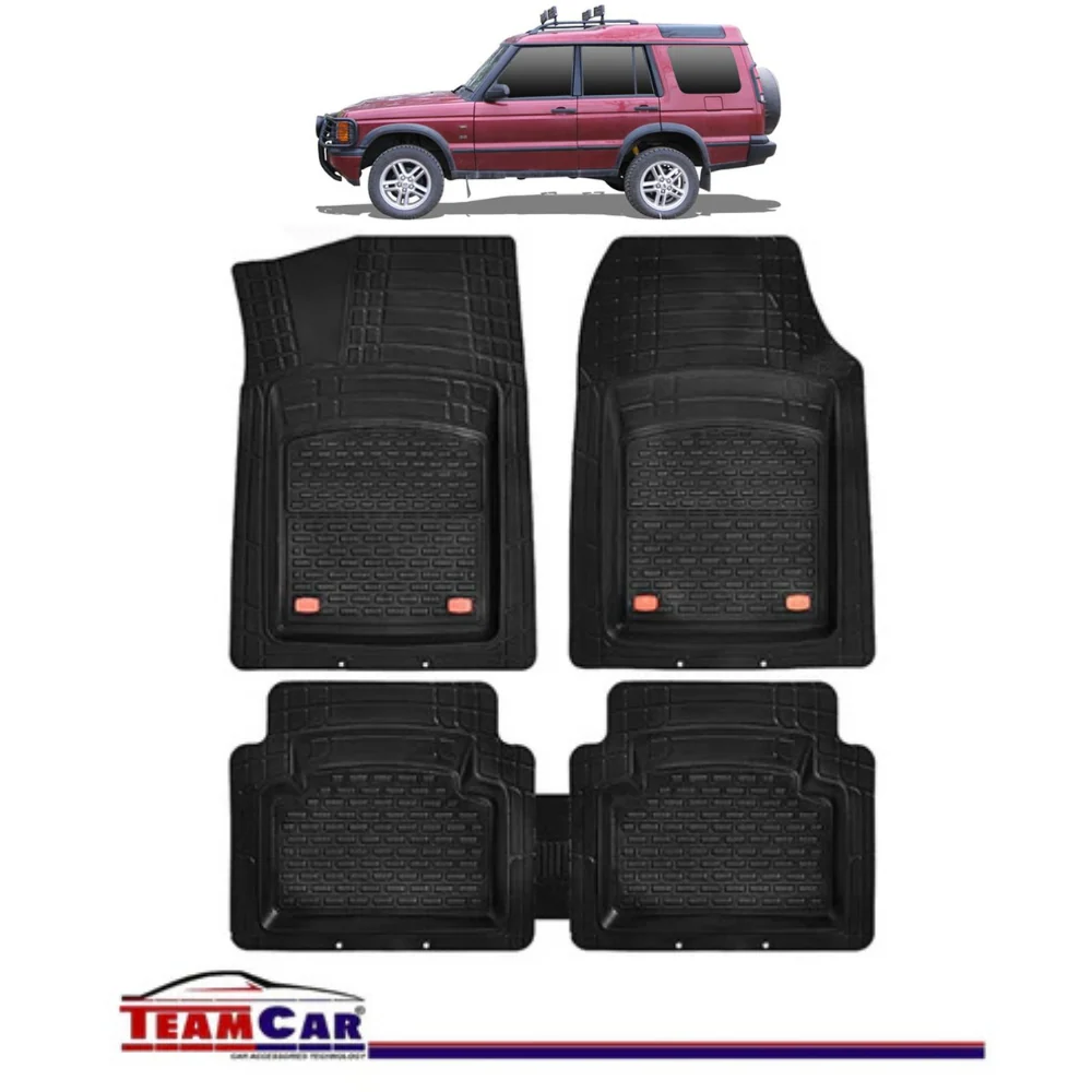 TeamCar® Fußmatten Wannenform, kompatibel mit Land Rover Discovery II (1998–2004) – SUV