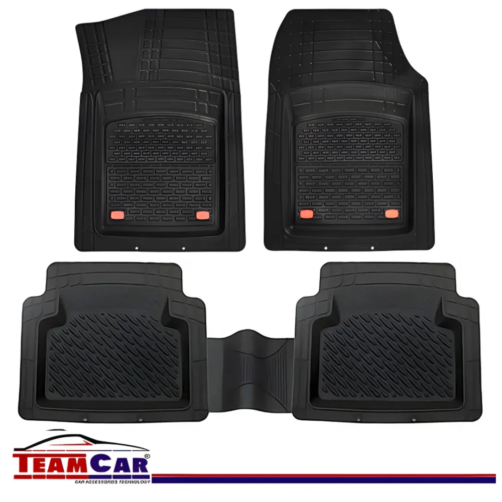 TeamCar® Fußmatten Wannenform, kompatibel mit Land Rover Discovery II (1998–2004) – SUV