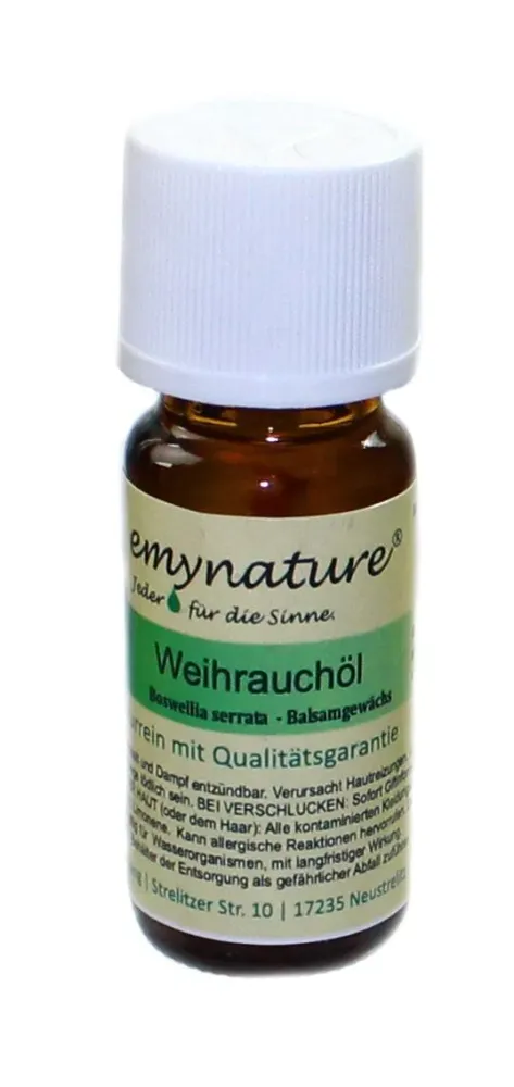 Ätherisches Öl ind. Weihrauch 100 % naturrein (Boswellia serrata) Inhalt 10 ml Weihrauchöl
