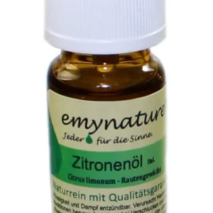 Ätherisches Öl Zitrone 100 % naturrein (Citrus limonum) Inhalt 10 ml Zitronenöl