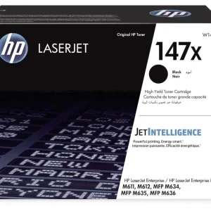 HP Toner-Modul 147X schwarz W1470X LJ Enterprise M611 25200 S.