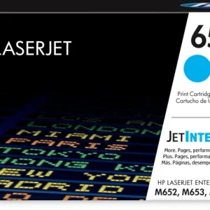 HP Toner-Modul 655A cyan CF451A CLJ Enterprise M652 10500 S.
