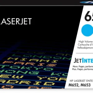 HP Toner-Modul 656X cyan CF461X CLJ Enterprise M652 22000 S.