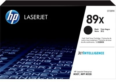 HP Toner-Modul 89X schwarz CF289X LJ Enterprise M507 10000 S.