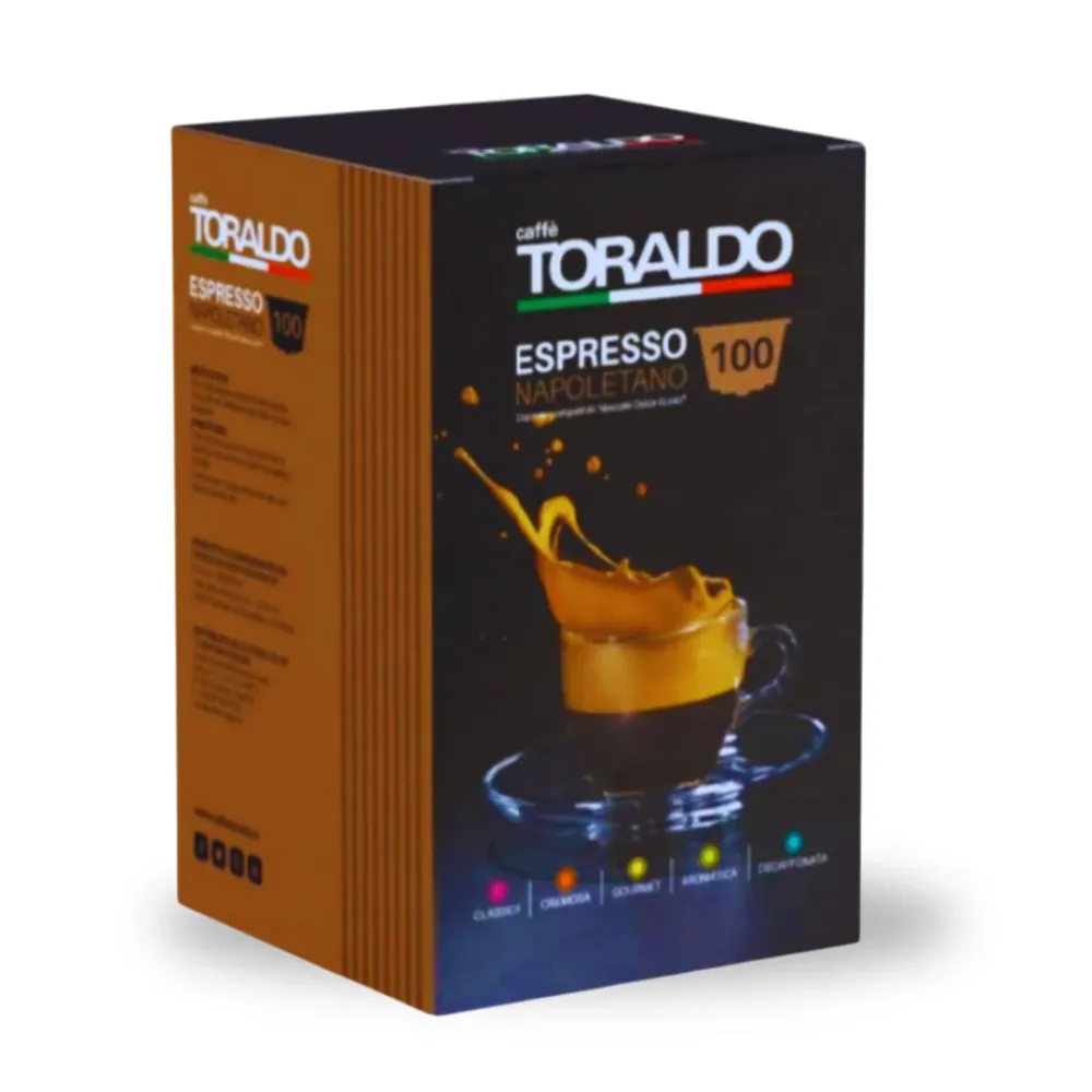 Toraldo kaffee kapseln Cremosa kompatibel Dolce Gusto 100 stück